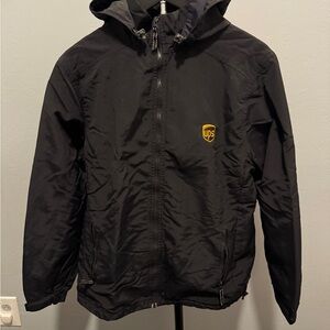 Lands' End Black UPS Coat